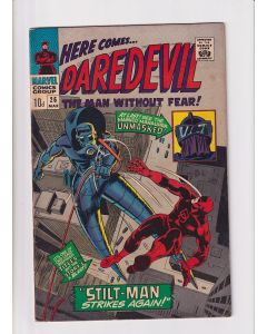 Daredevil (1964) #  26 UK Price (6.0-FN) (401535) Stilt-Man