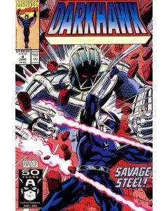 Darkhawk (1991) #   4 (8.0-VF) 1st Savage Steel, 1st Cabal