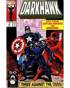Darkhawk (1991) #   6 (8.0-VF) Captain America, Daredevil