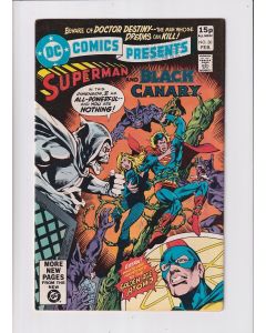 DC Comics Presents (1978) #  30 UK Price (7.0-FVF) Black Canary