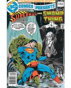 DC Comics Presents (1978) #   8 UK Price (6.5-FN+) Swamp Thing