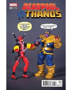 Deadpool vs. Thanos (2015) #   1 Cover B Action Figure Variant (8.0-VF)