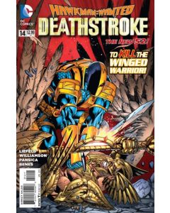 Deathstroke (2011) #  14 (7.0-FVF) Hawkman