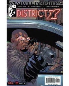 District X (2004) #   1 (6.0-FN) Marvel Knights, Bishop