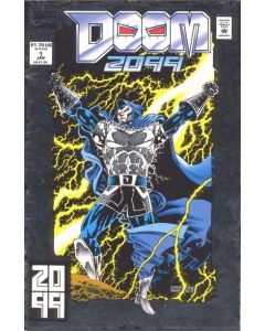 Doom 2099 (1993) #   1 (7.0-FVF) Foil Cover, 1st Tiger Wylde