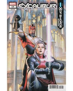 Excalibur (2019) #  14 Cover B (9.2-NM) X of Swords, Jesus Saiz Variant