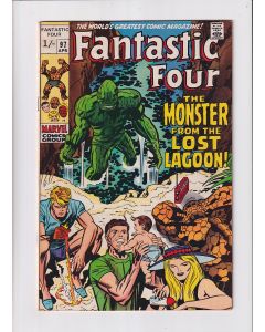 Fantastic Four (1961) #  97 UK Price (4.5-VG+) Lower Staple and Center Fold Detached