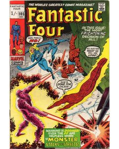 Fantastic Four (1961) # 105 UK Price (2.0-GD)