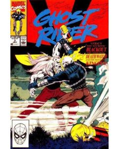 Ghost Rider (1990) #   3 (7.5-VF-) Blackout, Deathwatch, Kingpin