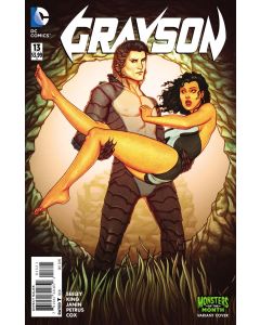 Grayson (2014) #  13 Cover B Monster of the Month (8.0-VF)