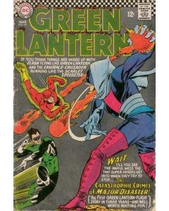 Green Lantern (1960) #  43 (2.0-GD) Tape repair on spine, Flash, 1st Major Disaster