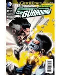 Green Lantern New Guardians (2011) #  36 (9.0-VFNM) Godhead