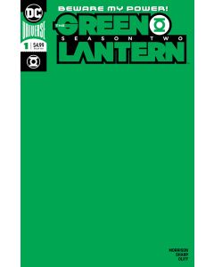 Green Lantern Season Two (2020) # 1 Green Blank Variant (8.0-VF)