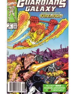 Guardians of the Galaxy (1990) # 4 Newsstand (7.0-FVF) Firelord