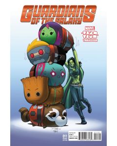 Guardians of the Galaxy (2015) #  11 Cover B (7.0-FVF) Tsum Tsum Variant