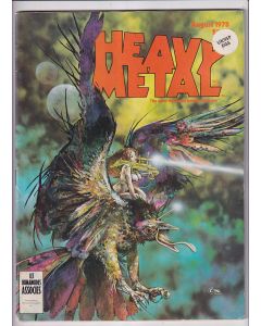 Heavy Metal Magazine (1977) Vol.  2 #   4 (5.0-VGF) (1860690) 1978, Tag on cover, Rich Corben & Moebius art