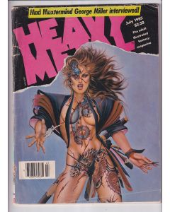 Heavy Metal Magazine (1977) Vol.  9 #   4 (2.0-GD) (1860799) 1985, Cover detached