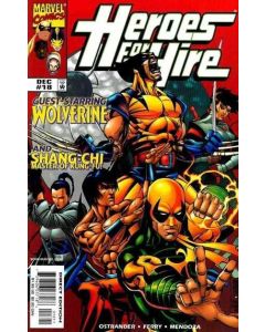 Heroes for Hire (1997) #  18 (8.0-VF) Wolverine, Shang-Chi