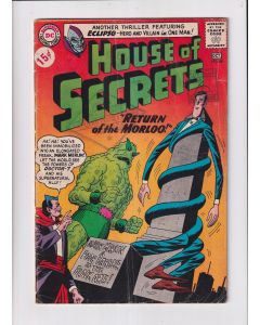 House Of Secrets (1956) #  68 (4.0-VG) (2218285) Eclipso, Tag on cover