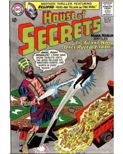 House Of Secrets (1956) #  71 (4.0-VG) Lower staple centerfold detached