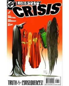 Identity Crisis (2004) #   7 Cover B 2nd Print (7.0-FVF) Variant, FINAL ISSUE