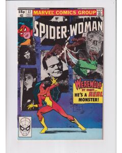 Spider-Woman (1978) #  32 UK Price (7.0-FVF) (2230492) Werewolf by Night