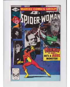 Spider-Woman (1978) #  32 UK Price (8.0-VF) (2230508) Werewolf by Night