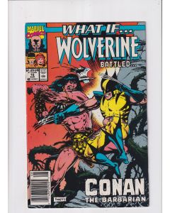 What If (1989) #  16 NS (7.0-FVF) Wolverine vs. Conan