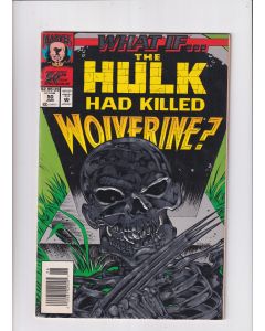 What If (1989) #  50 Newsstand (7.0-FVF) (2288882) Hulk, Wolverine, Silver Foil embossed