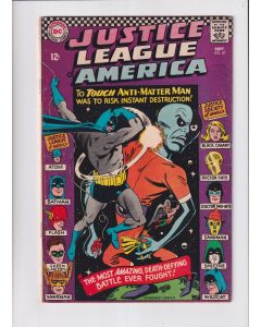 Justice League of America (1960) #  47 (4.0-VG) (2296825) Anti-Matter Man, Back cover damage