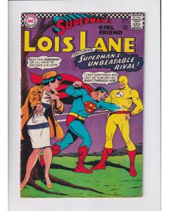 Superman's Girl Friend Lois Lane (1958) #  74 (5.0-VGF) (1263880) 1st Bizarro Flash, JLA cameo