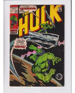 Incredible Hulk (1962) # 137 UK Price (5.0-VGF) (295387) Abomination