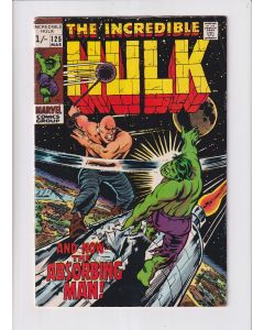 Incredible Hulk (1962) # 125 UK Price (5.0-VGF) (2330727) Absorbing Man