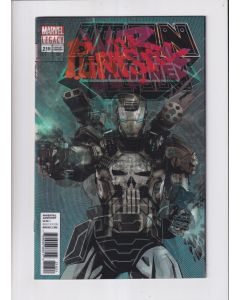 Punisher (2018) # 218 Cover B (9.2-NM) (2342652) Lenticular Variant, 1st War Machine Armor