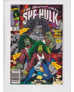 Sensational She-Hulk (1989) #  15 Newsstand (7.0-FVF) (1923258) 1st Grey She-Hulk