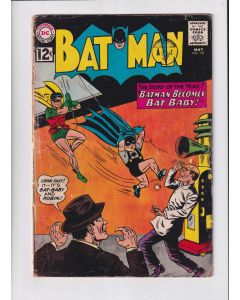Batman (1940) # 147 (2.0-GD) (981068) Bat-Baby, Cover detached, 3" Spine split