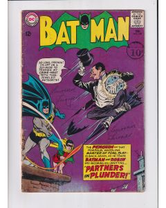 Batman (1940) # 169 (3.0-GVG) (983543) 2nd Silver Age Penguin, Writing on both covers