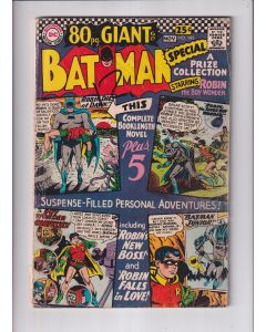 Batman (1940) # 185 (3.5-VG-) (983925) All Robin stories, Spine split