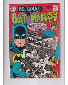 Batman (1940) # 198 (5.0-VGF) (984274) Joker, Catwoman, Penguin, False Face, Spine split