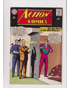 Action Comics (1938) # 323 (4.0-VG) (2372611) Centerfold detached, Supergirl