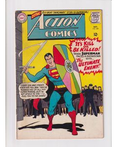 Action Comics (1938) # 329 (4.5-VG+) (1352126) Centerfold detached, Supergirl