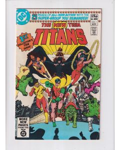 New Teen Titans (1980) #   1 UK Price (6.0-FN) (1805783)