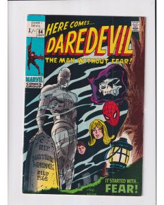 Daredevil (1964) #  54 UK Price (6.0-FN) (2388704) Spider-Man