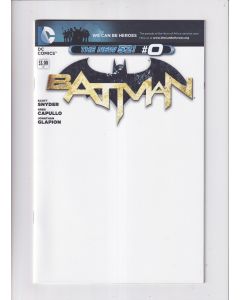 Batman (2011) #   0 Blank Sketch Variant (9.2-NM) (2389893)