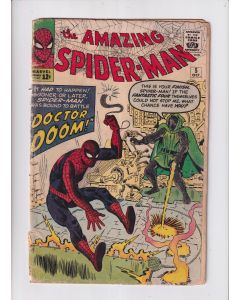 Amazing Spider-Man (1963) #   5 (1.5-FR/GD) (2412461) 1st Doctor Doom Crossover