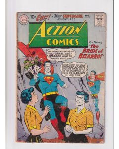 Action Comics (1938) # 255 (3.0-GVG) (1328855) 1st Bizarro Lois Lane, Supergirl, Congo Bill