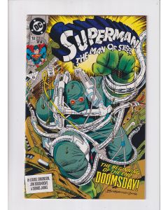 Superman The Man of Steel (1991) #  18 2nd print (7.0-FVF) (870058) 1st Full App Doomsday