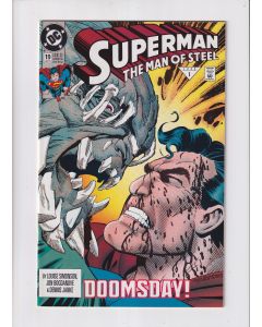 Superman The Man of Steel (1991) #  19 (8.0-VF) (2432315) Doomsday