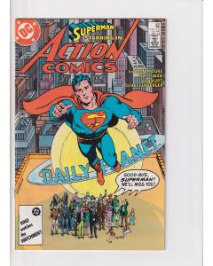 Action Comics (1938) # 583 (9.0-VFNM) (1367588) Alan Moore