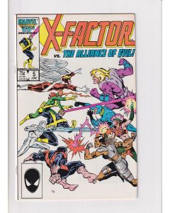 X-Factor (1986) #   5 (8.0-VF) (1975929) 1st Apocalypse (Cameo)
